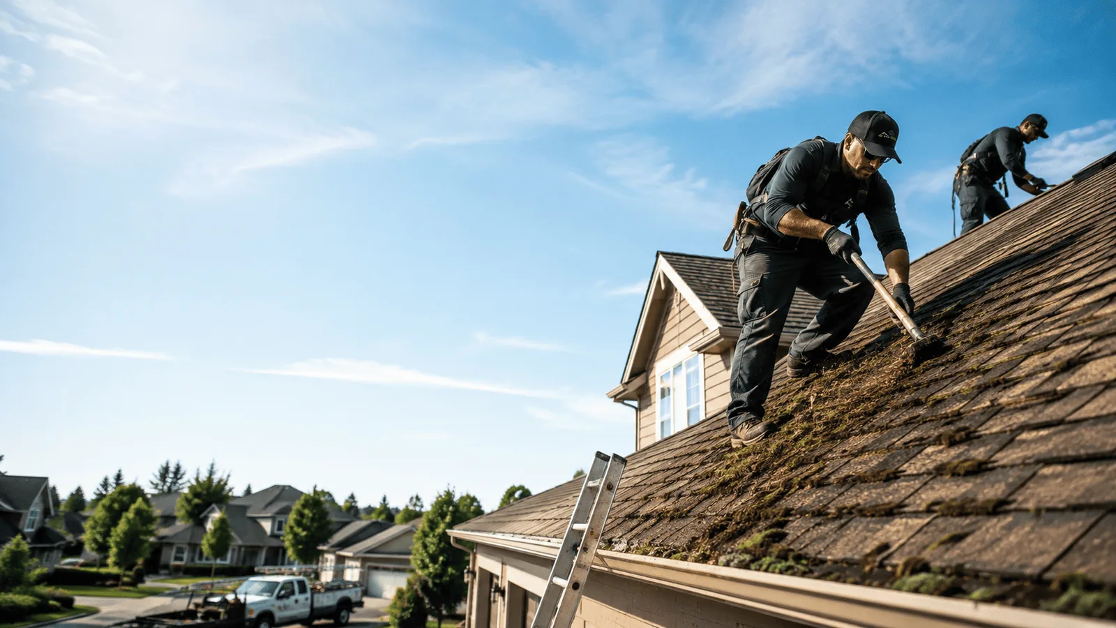 Roof Moss Removal in Kenney, IL near me